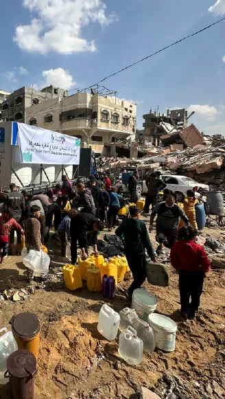 Supplying clean water