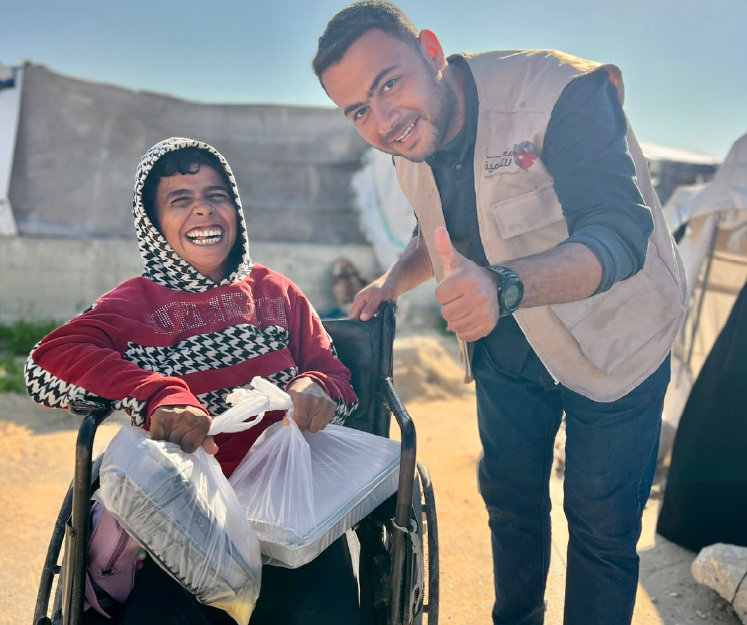 A child from Gaza