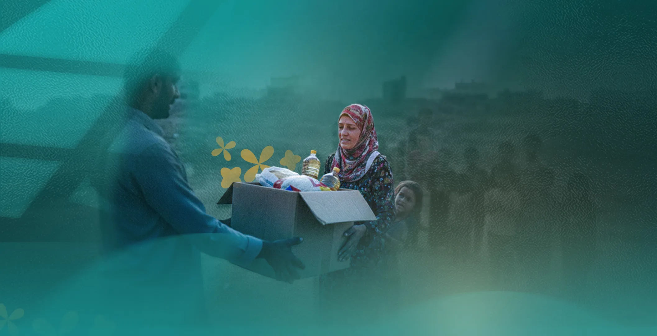 Supplying Food Parcels Service