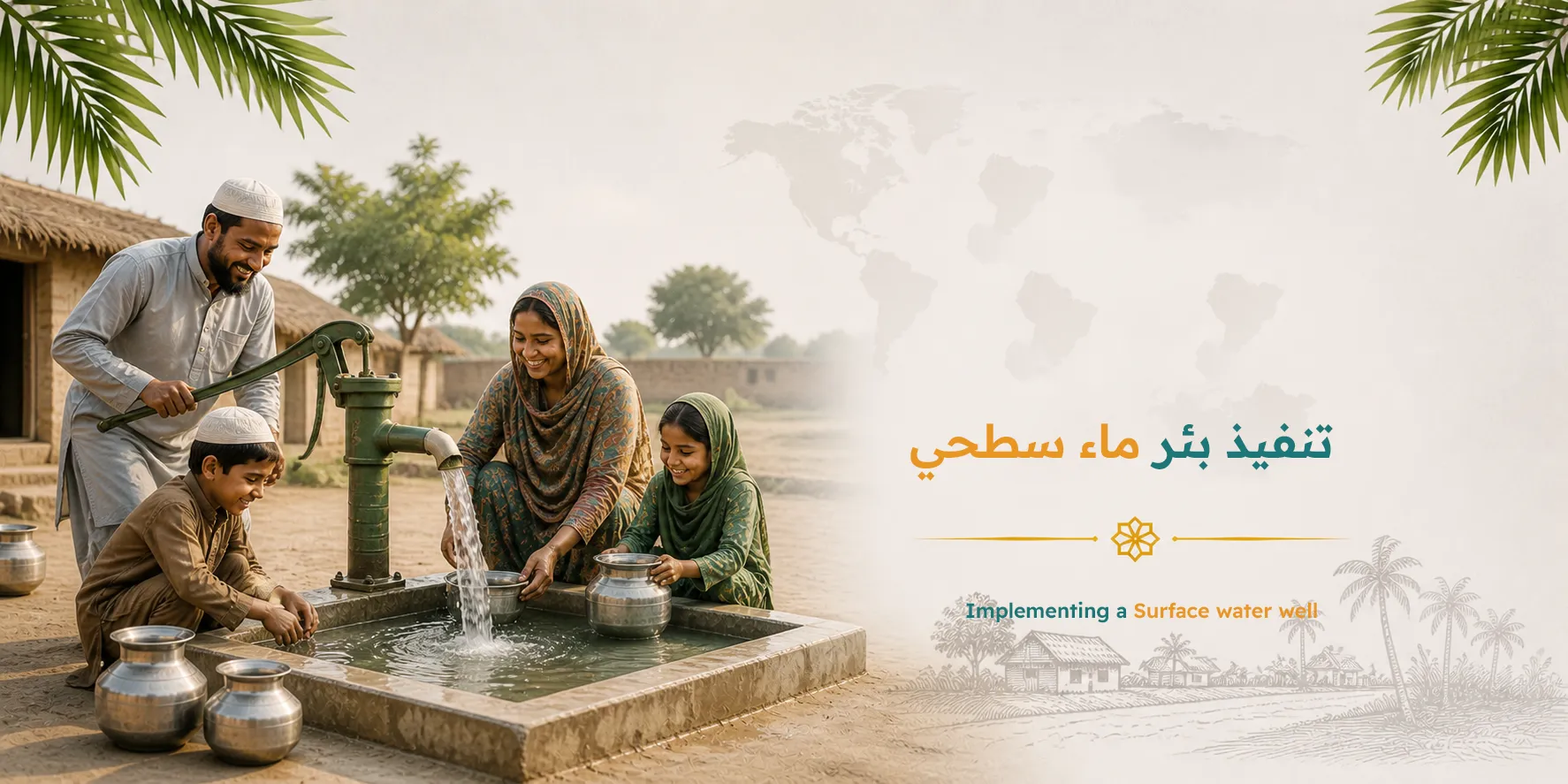 Implementing a Surface water well